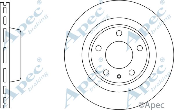 APEC BRAKING Bremžu diski DSK3048